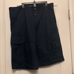 Navy Blue Cargo Shorts